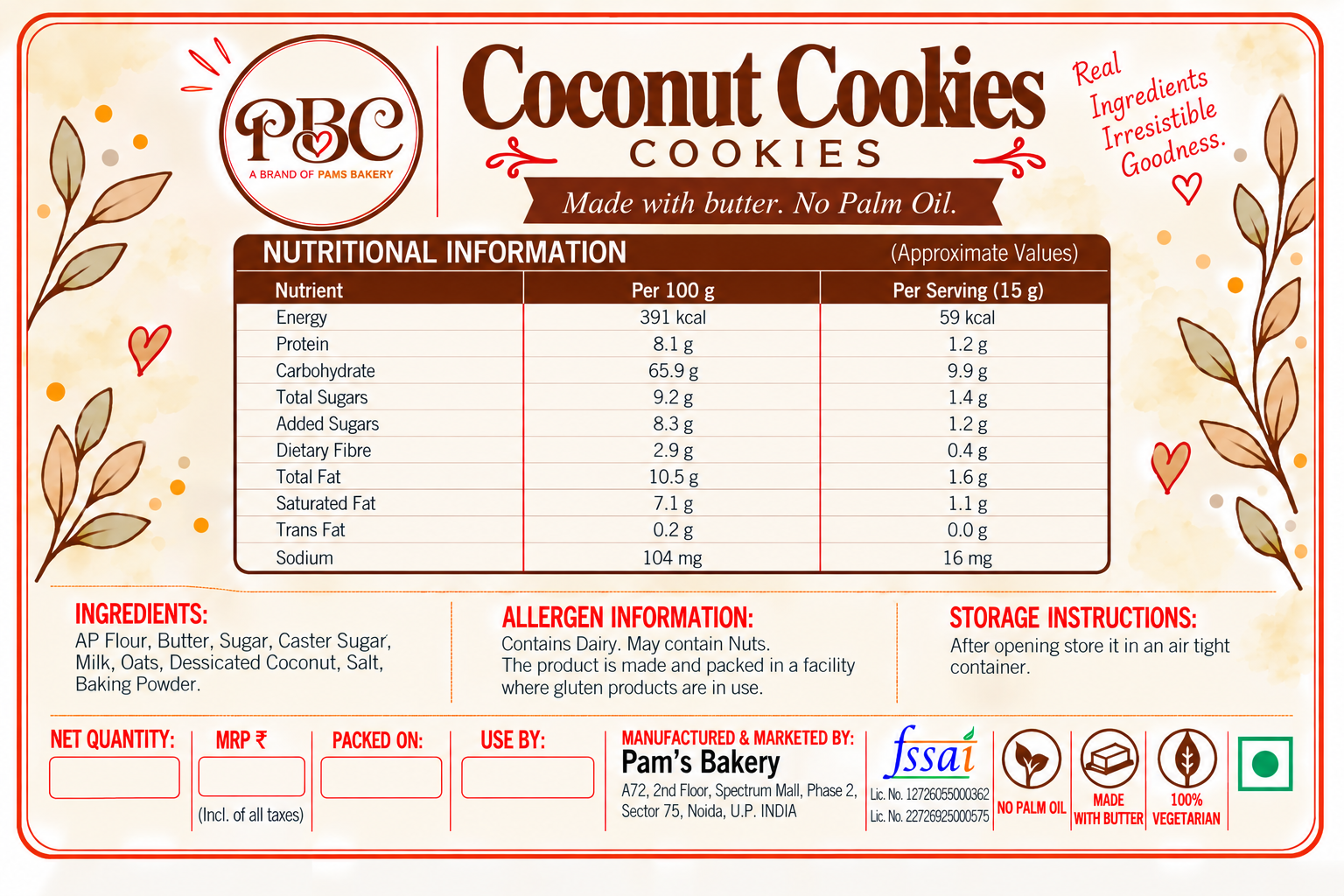 Coconut Cookies - Image 2