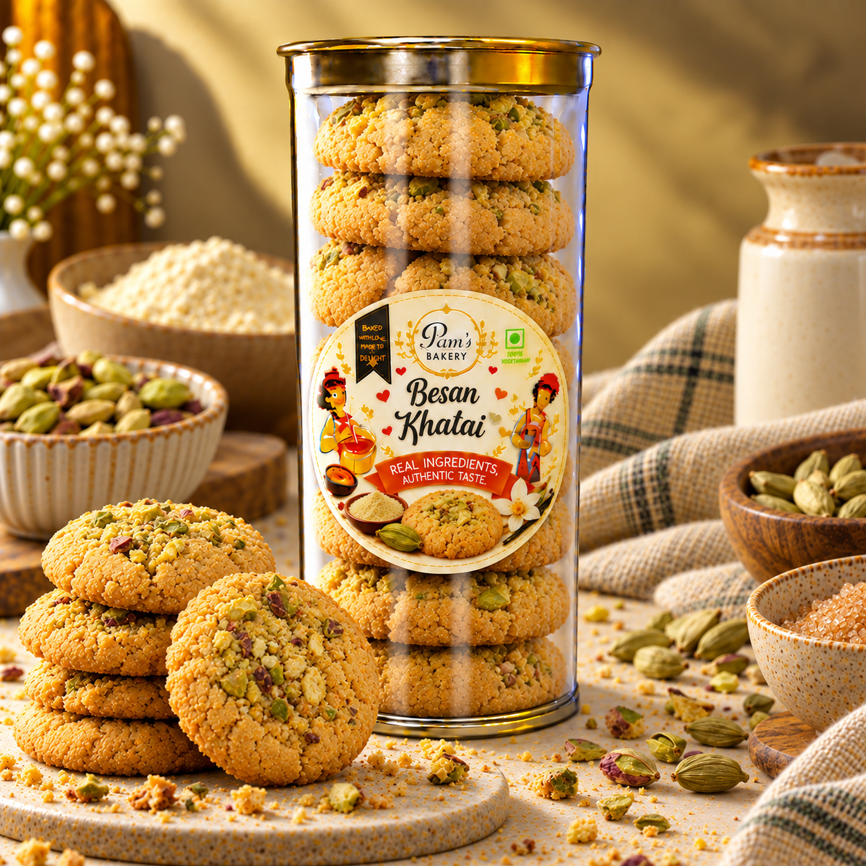 Besan Khatai - Image 3