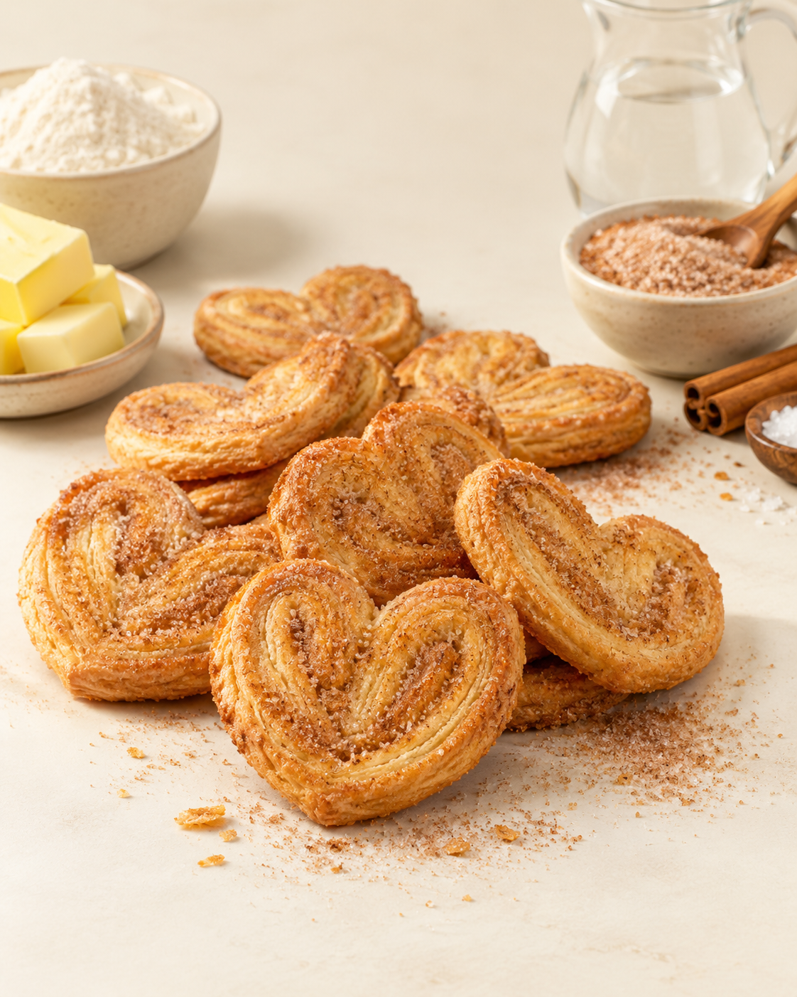 Cinnamon French Hearts