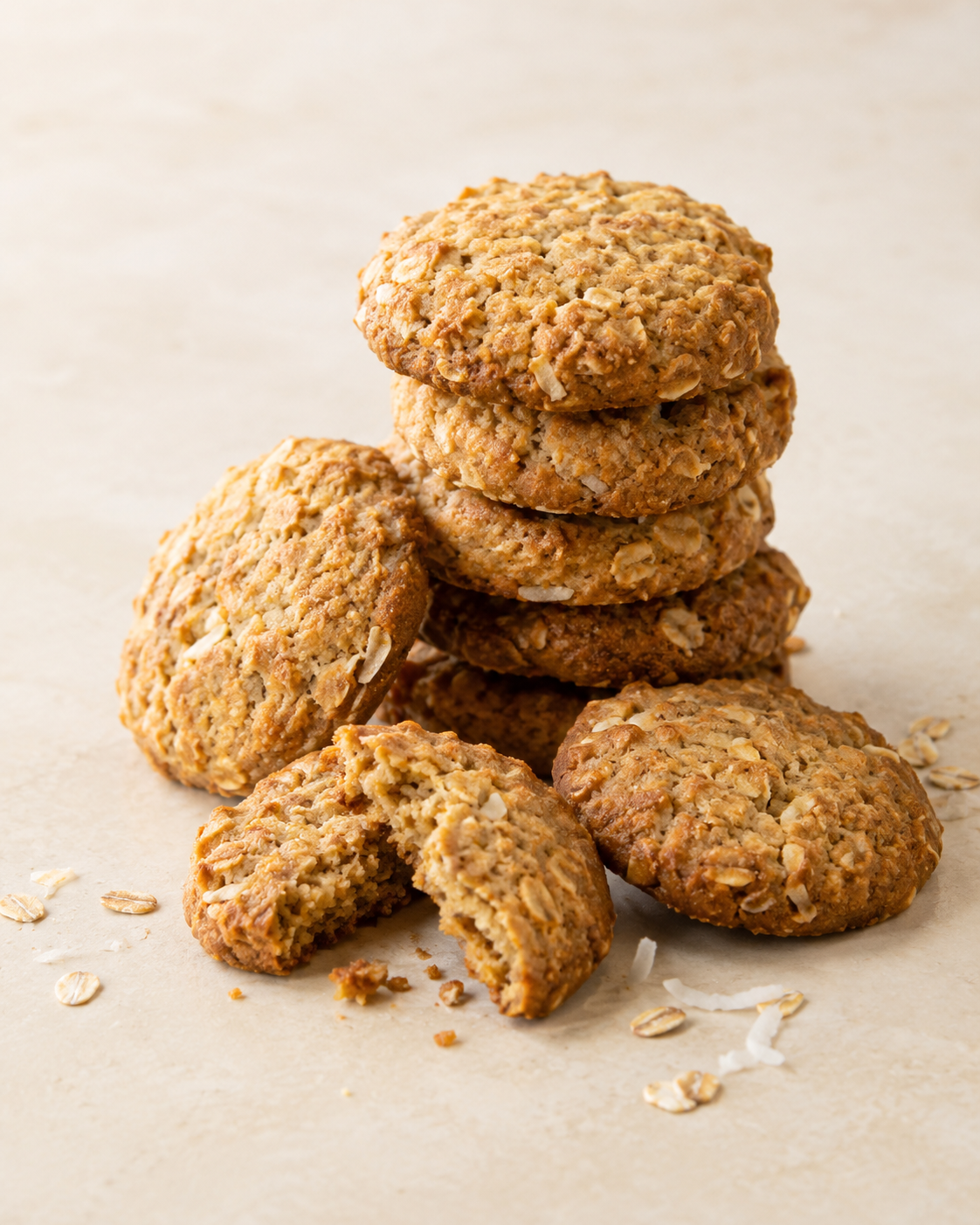 Coconut Oats Cookies