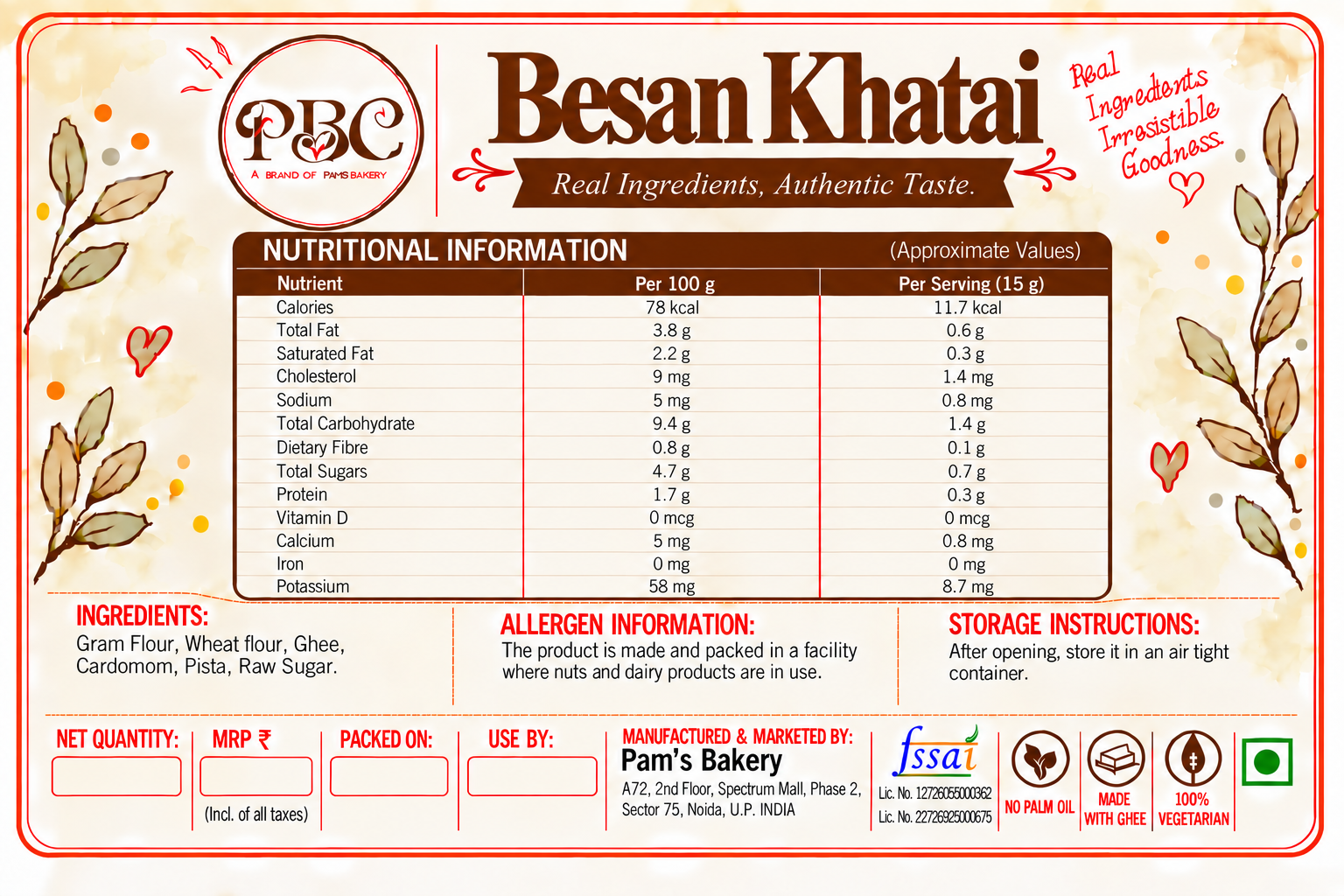 Besan Khatai - Image 2