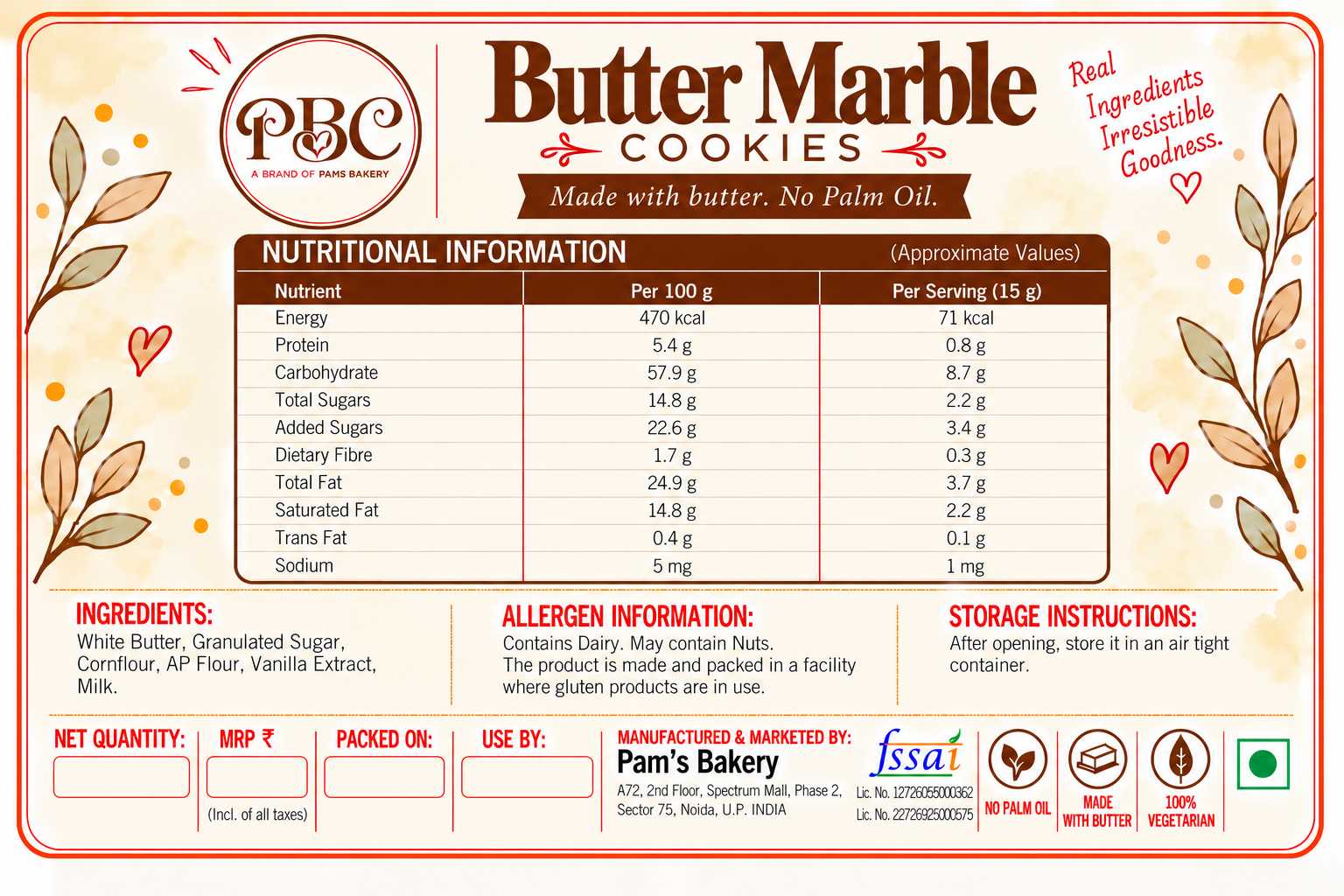 Butter Marble Cookies - Image 2