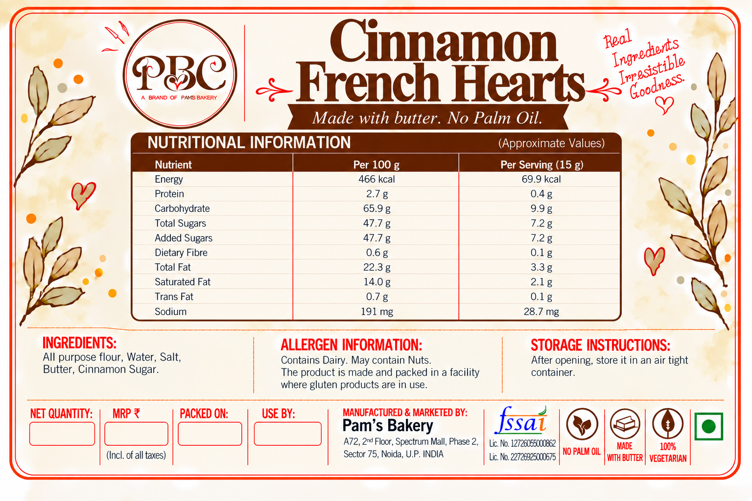 Cinnamon French Hearts - Image 2