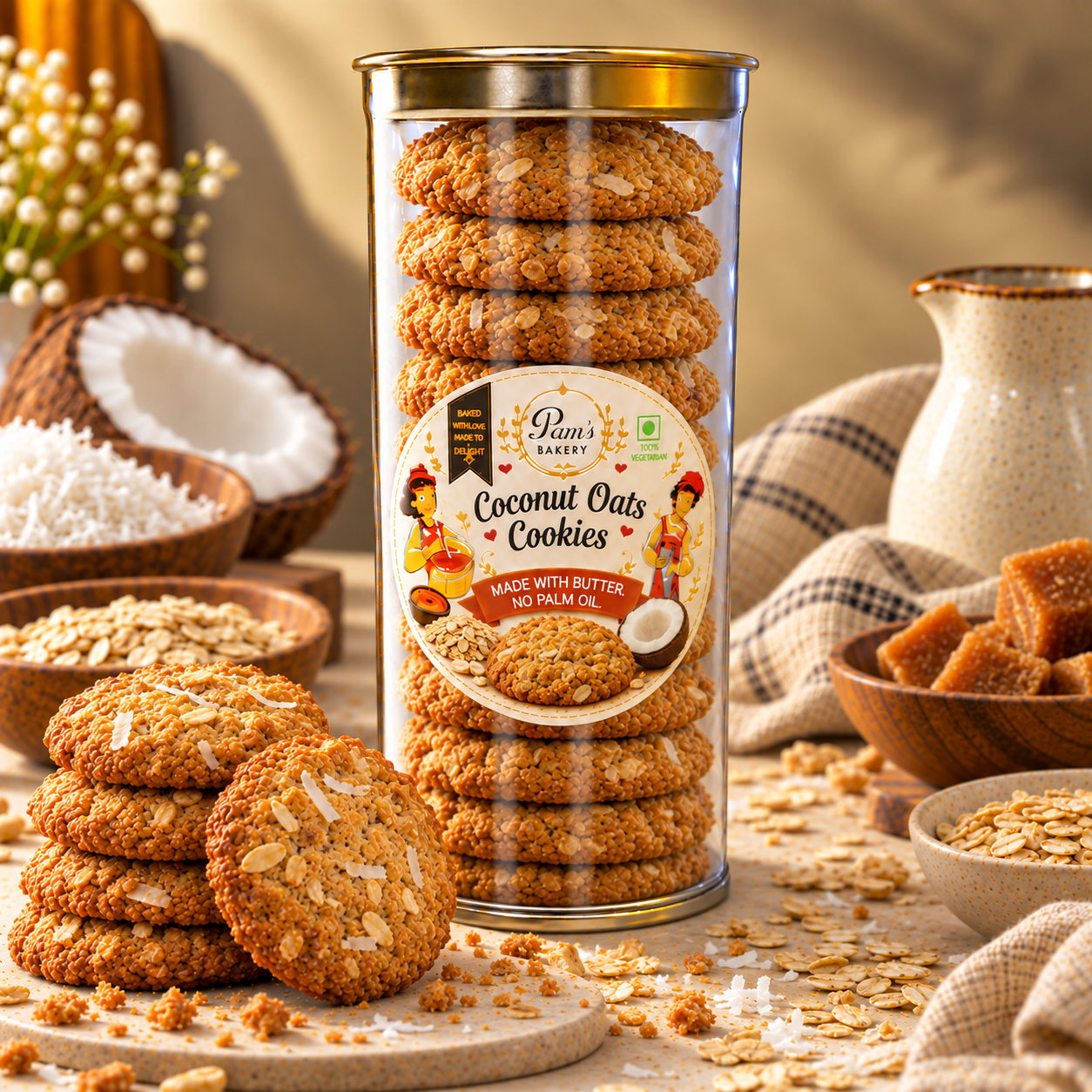 Coconut Oats Cookies - Image 3