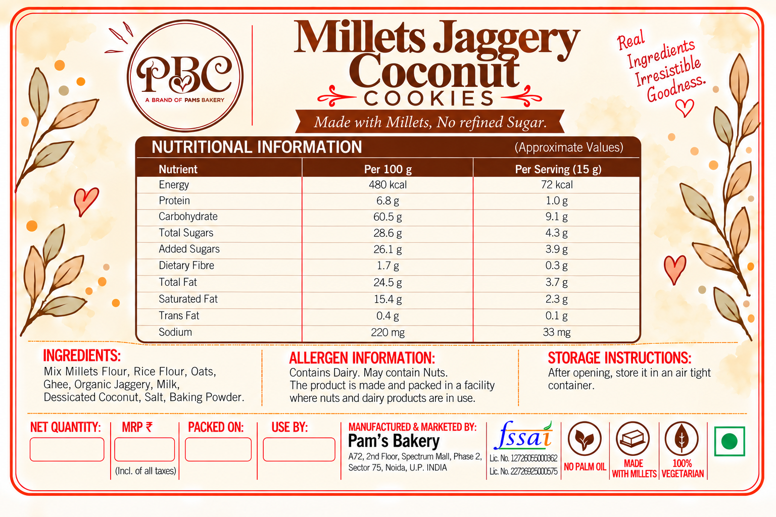 Millets Jaggery Coconut - Image 2