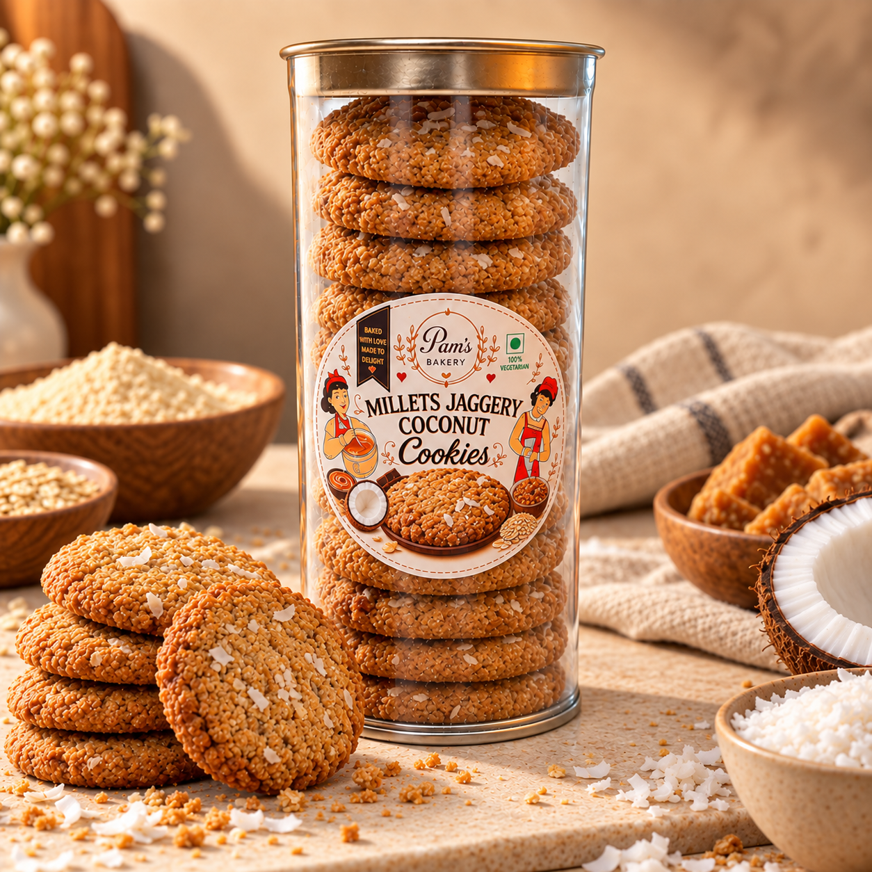 Millets Jaggery Coconut - Image 3
